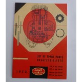 KATALOG NÁHRADNÍCH DÍLŮ - JAWA 350/360 + 250/559 (PANELKA) - ANGICKÝ + NĚMECKÝ JAZYK